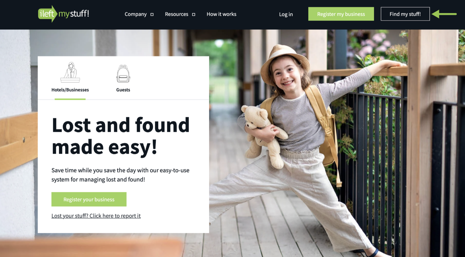 Reassure guests with a lost item submission form that reflects your brand